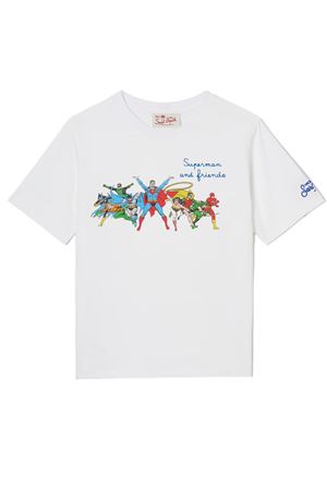 T-shirt Denver Jr con ricamo Super Friends Special Edition SAINT BARTH KIDS | DNV000103764L